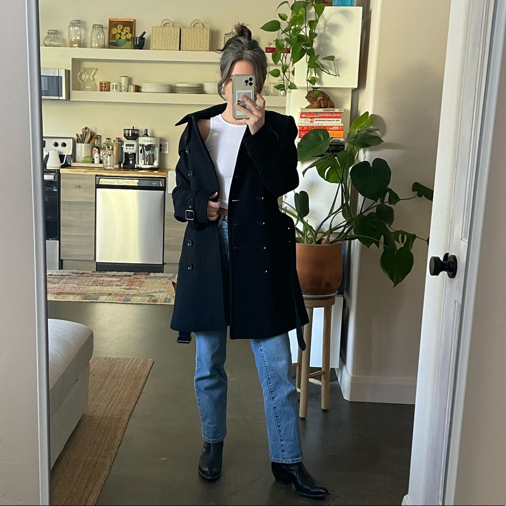 Wool Burberry Coat